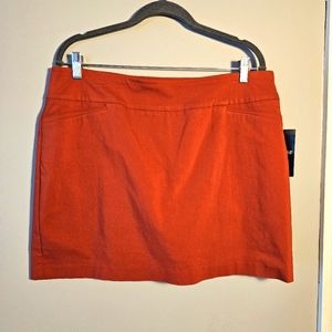 Skort Rust Colored - NWT